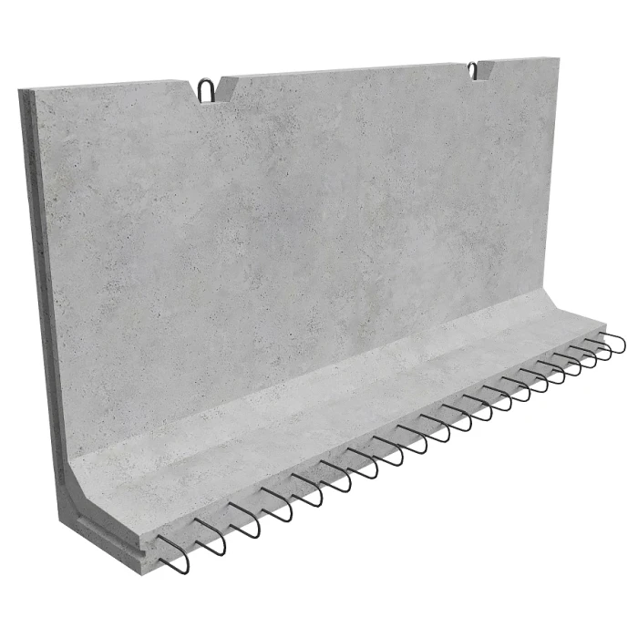 Г-образная конструкция железобетонная Г 20-30-1